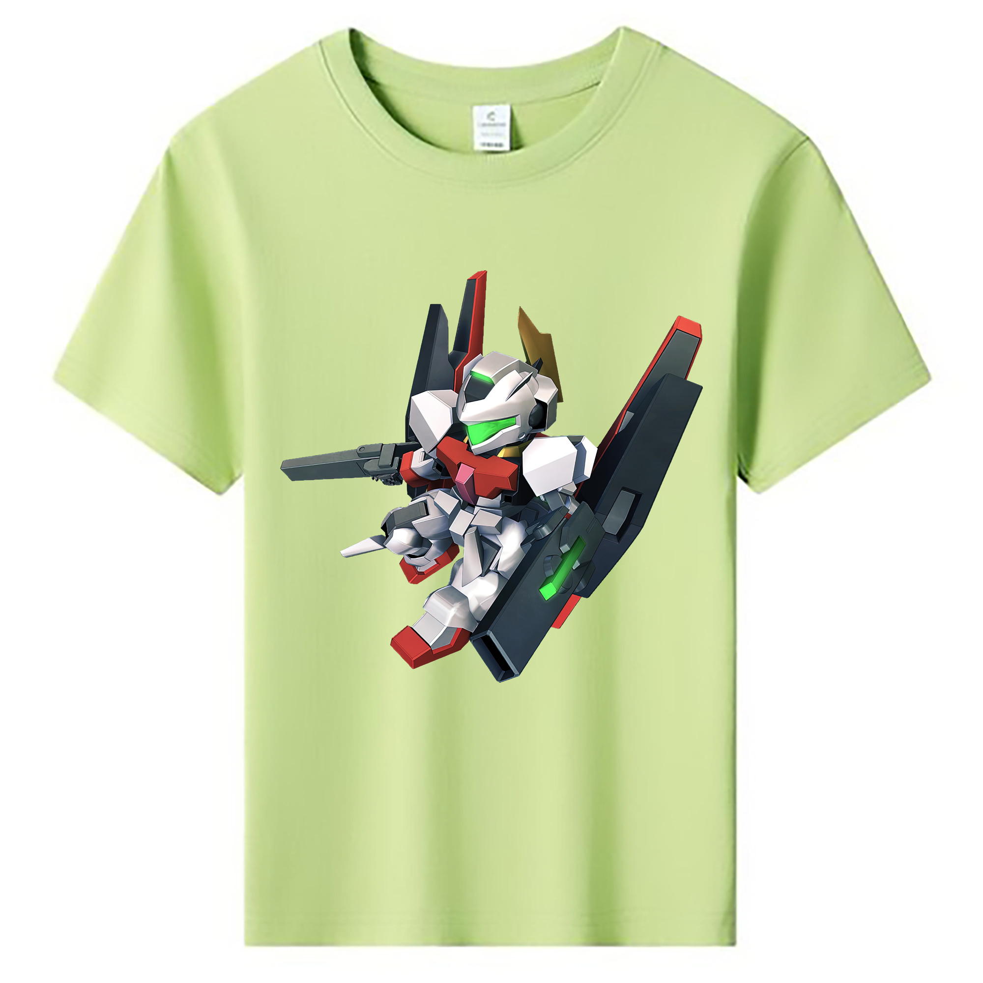 （画像用） 機動戦士ガンダム Mobile Suit Gundam 綿100％キッズTシャツ（フロントプリント）